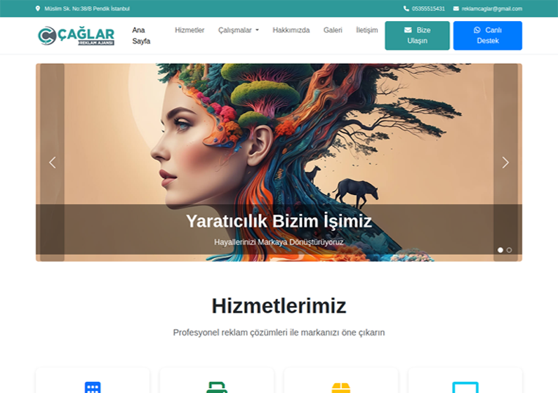 caglarreklamajansi.com