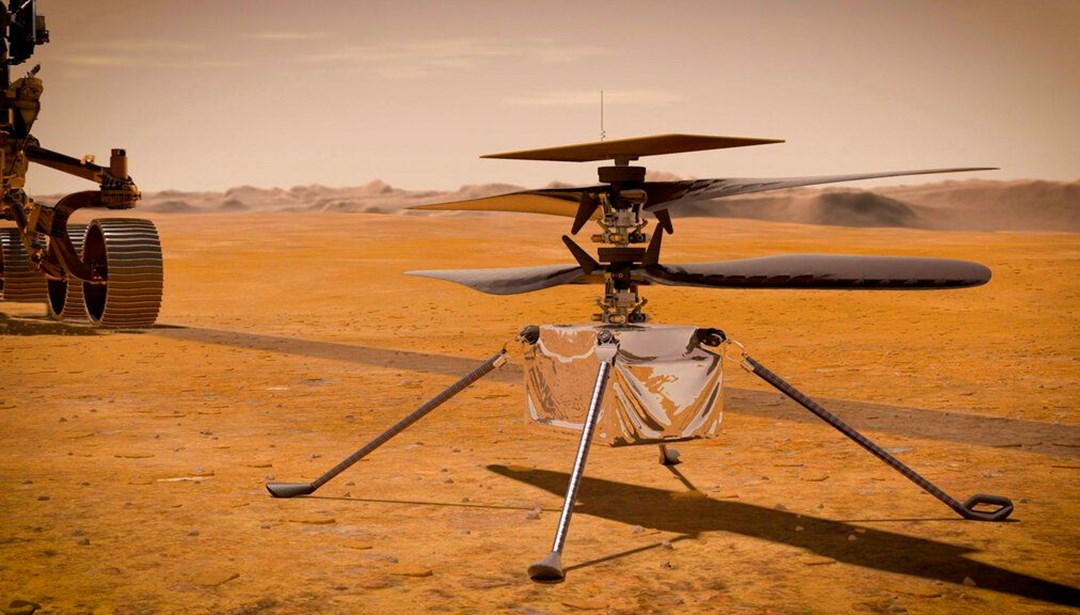 NASA’nın Ingenuity helikopteri Mars’ta son uçuşunu gerçekleştirdi