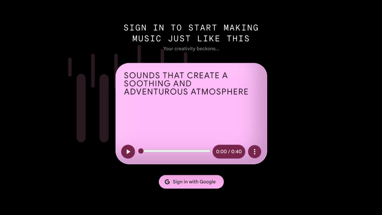 Google’dan yapay zeka destekli müzik oluşturma aracı: MusicFX
